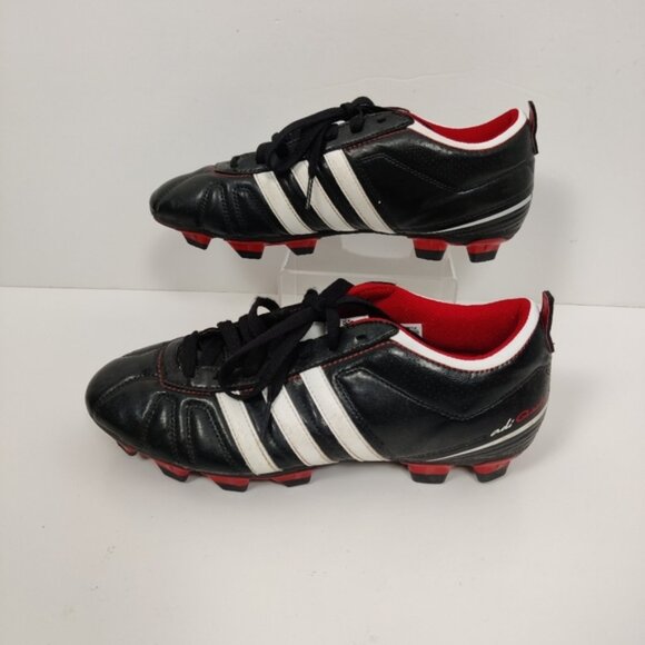 Adidas Black and White Soccer Cleats Men\'s 7.5 Athletic Sports Activewear main image 6